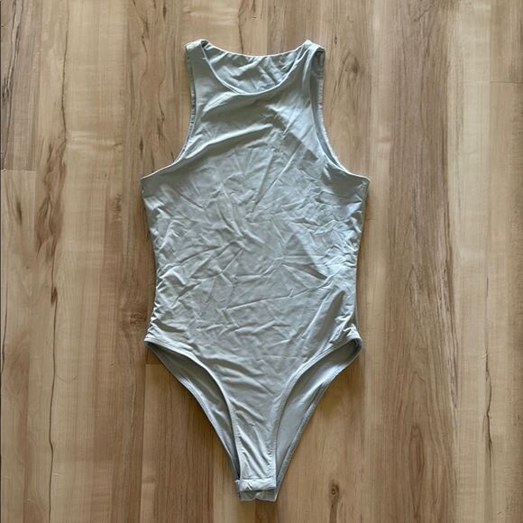 Light Blue Sleeveless Bodysuit - Picture 1 of 1